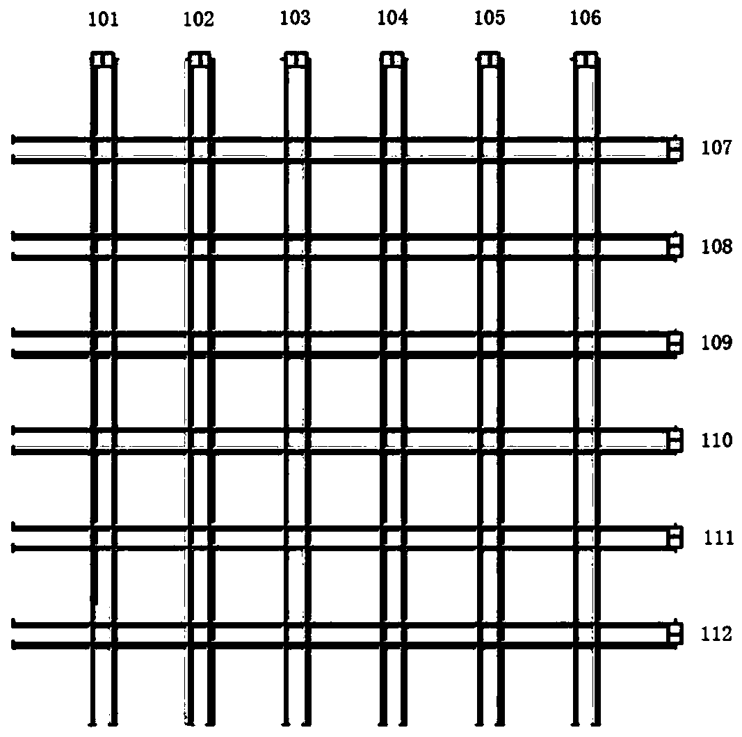 A dynamic control system and dynamic control method for a two-way steel support structure