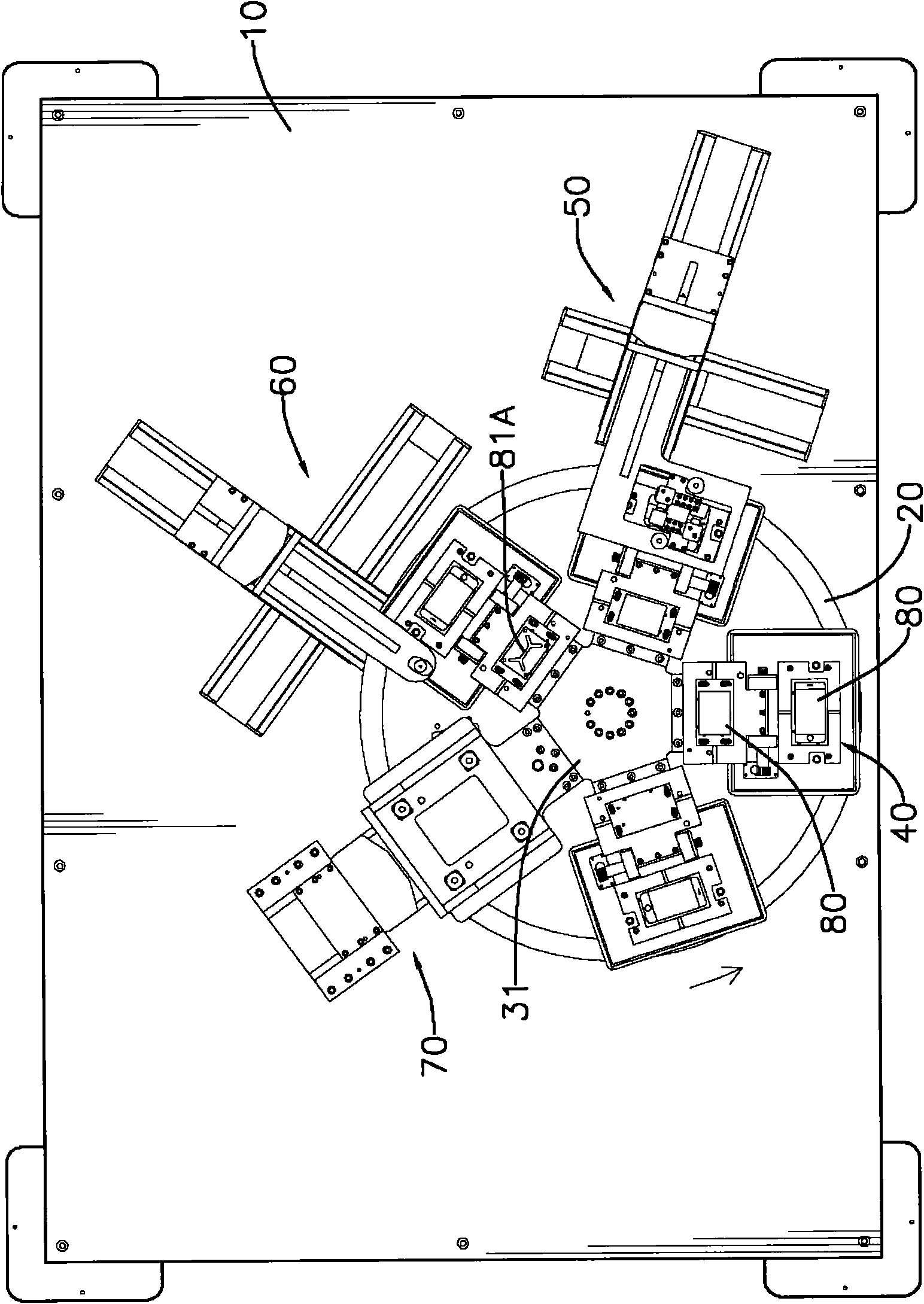 Laminating method of liquid optical cement laminating machine