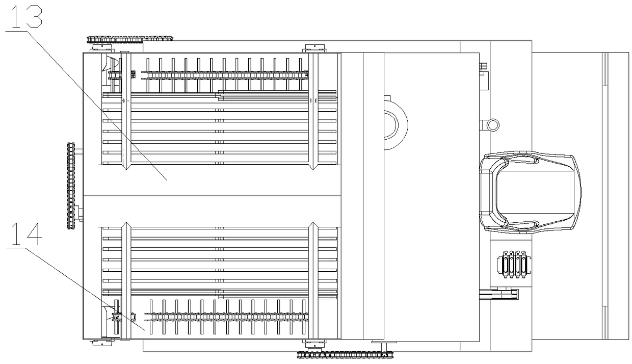 Fertilization system and organic fertilizer deep application combined working machine