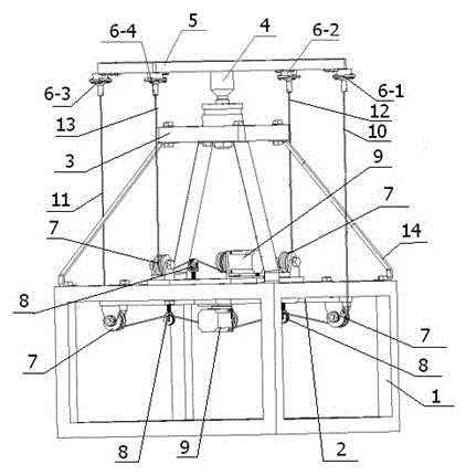 A solar panel automatic tracking device