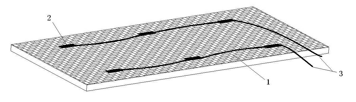 Natural bamboo fiber optical intelligent composite material and preparation method thereof