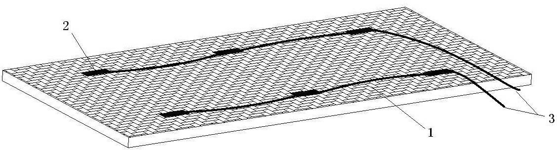 Natural bamboo fiber optical intelligent composite material and preparation method thereof