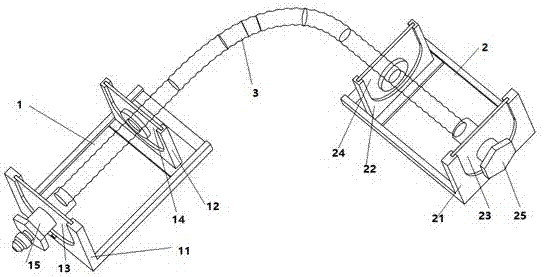 Airplane corrugated pipe sealing pressure testing clamp