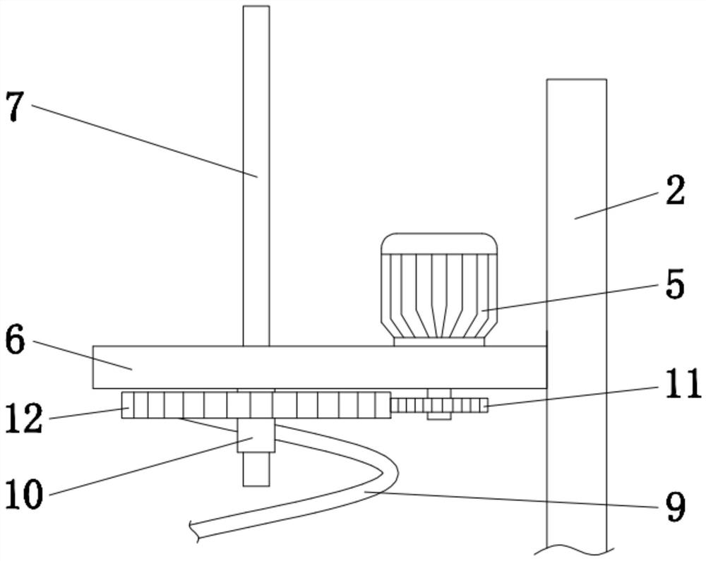 Intelligent crop insect expelling device