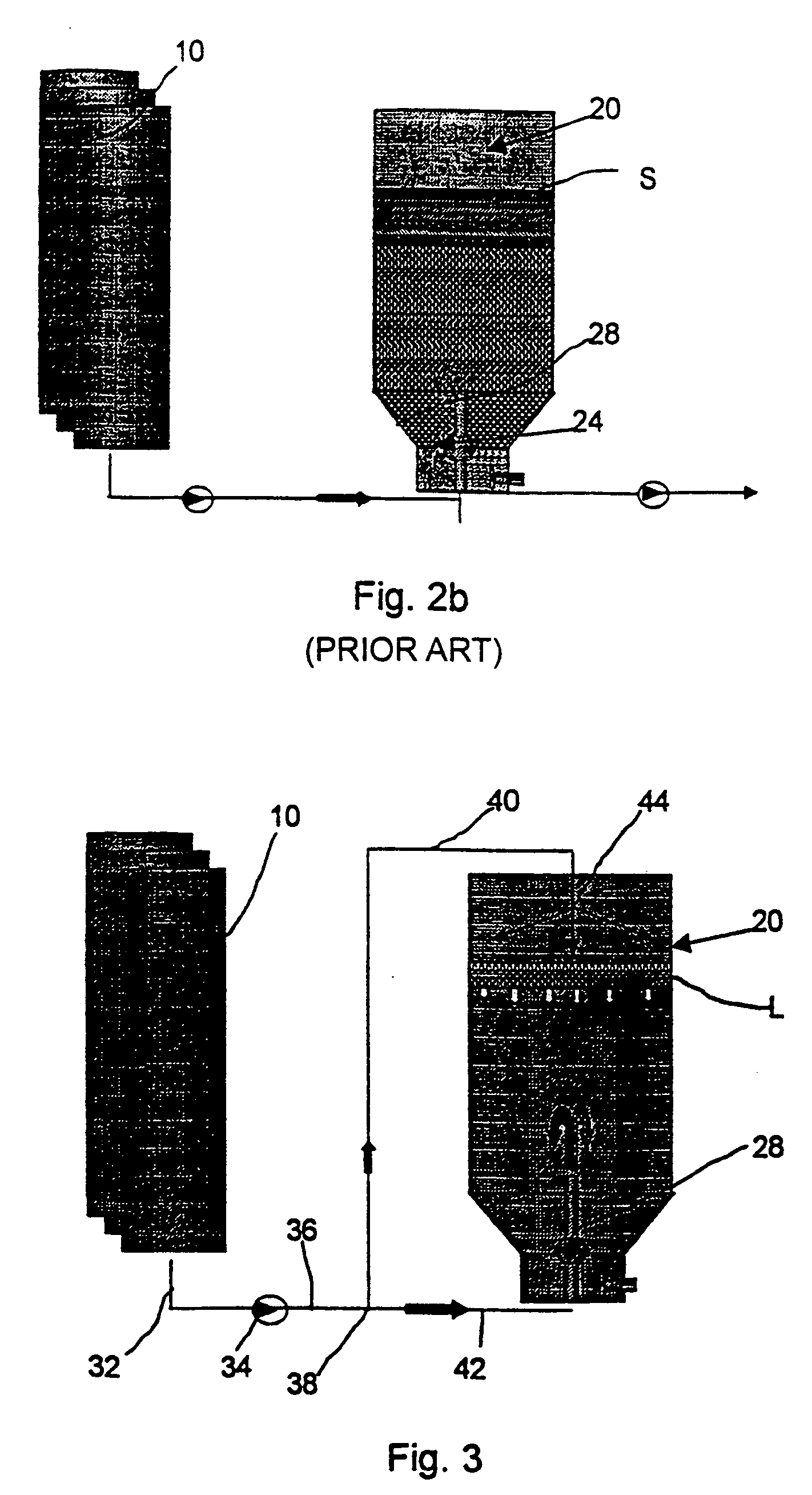 Process for feeding pulp into a blow tank or storage tank