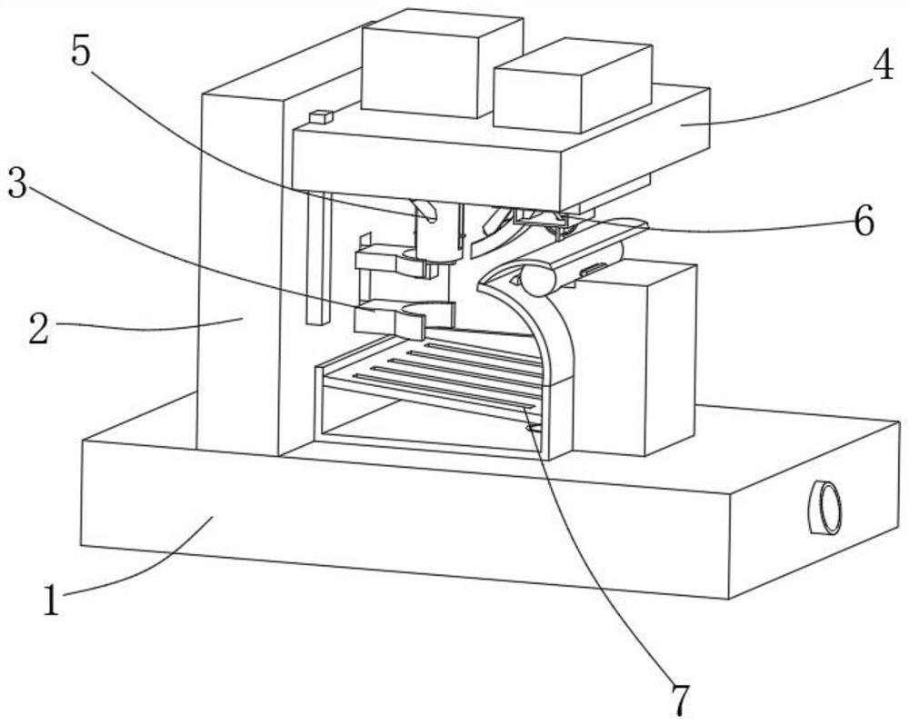 Plate-shaped part grooving equipment with anti-blocking function