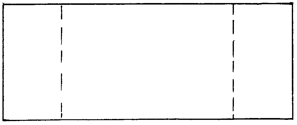 Method for folding parallel twin-box