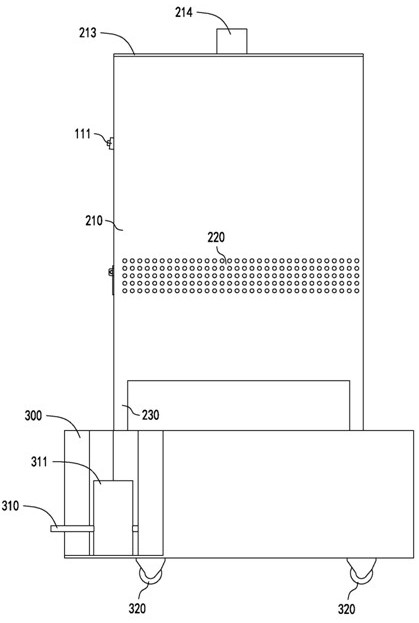 Abrasive recovery device for abrasive water jet technology