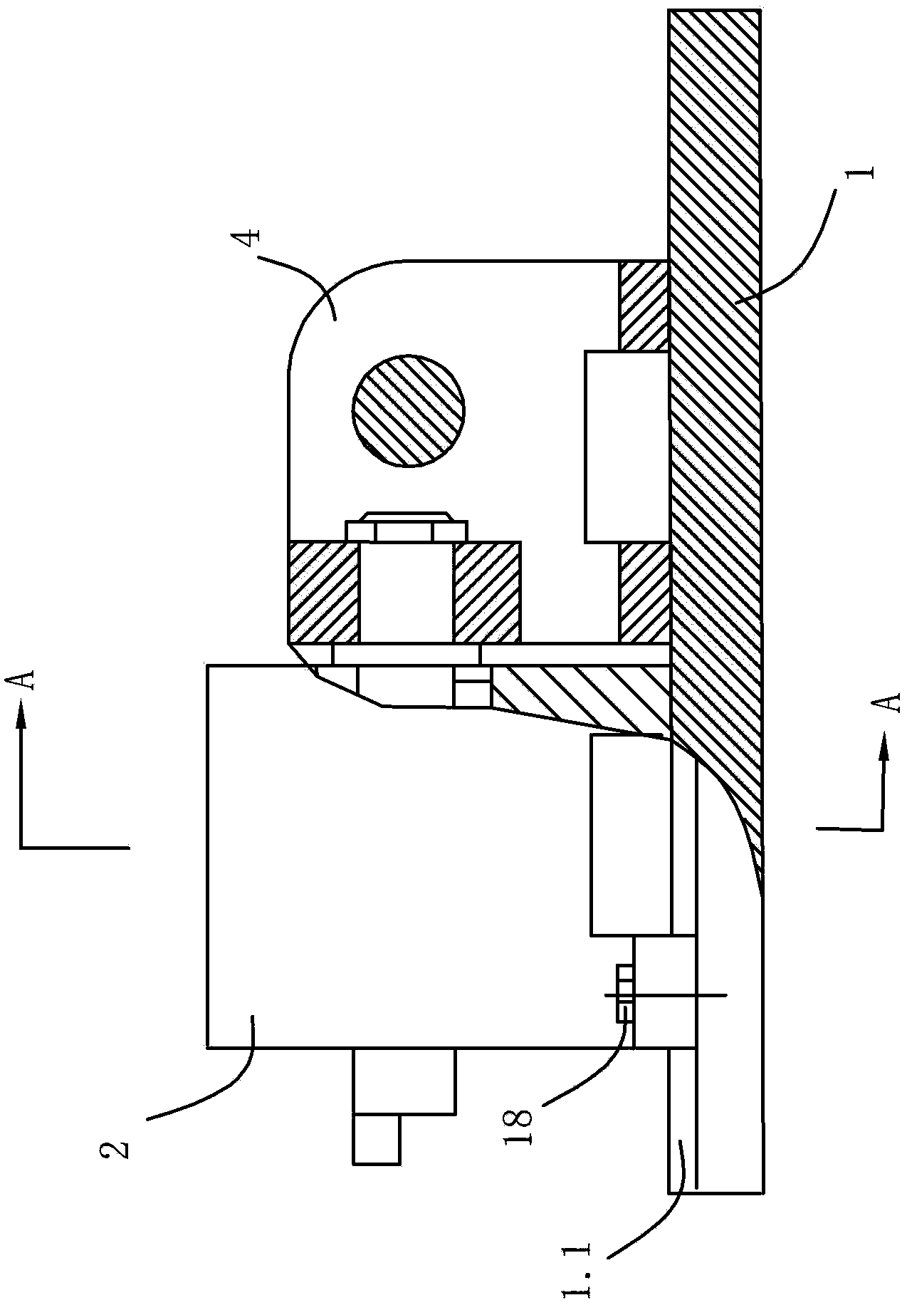 Tensioning device of underwater diamond wire sawing machine