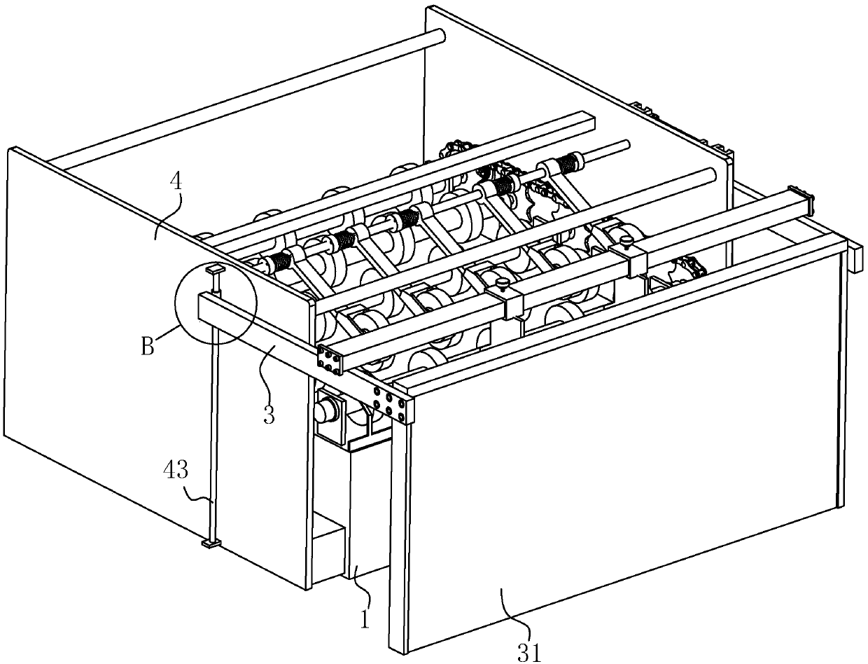 Corrugated paperboard stacking device