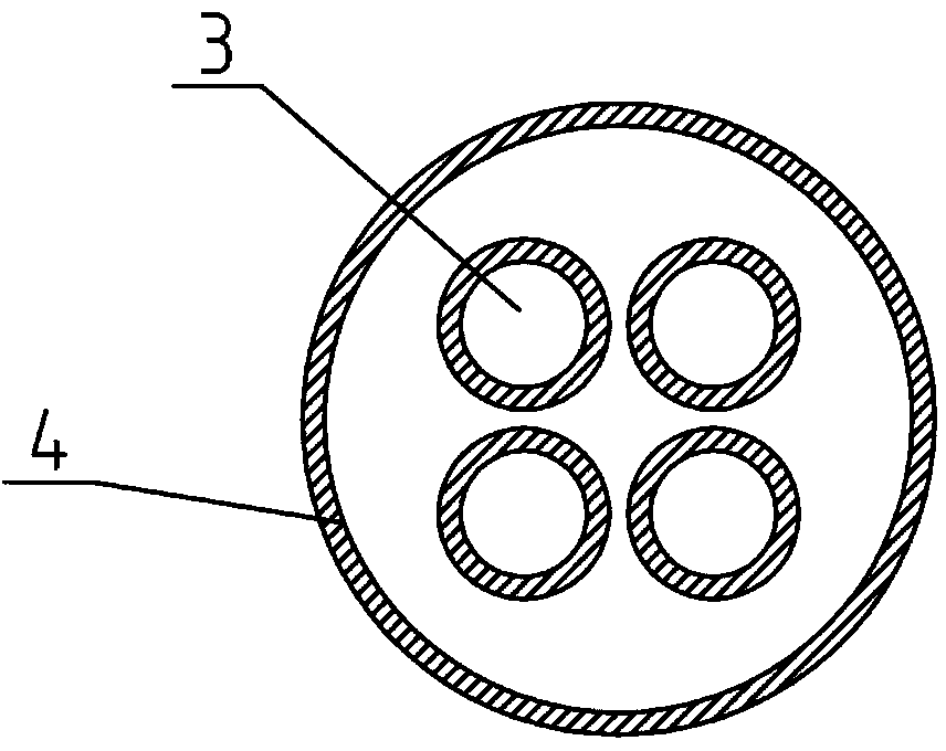 Automobile exhaust heating device