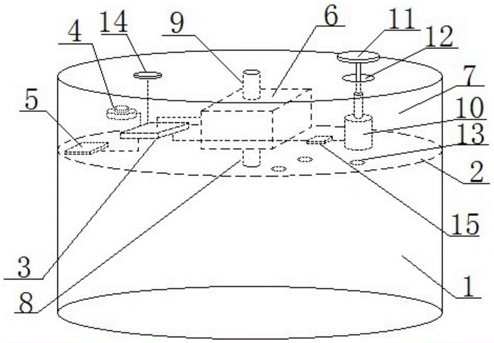 Intelligent drive-type vacuumizing container cap