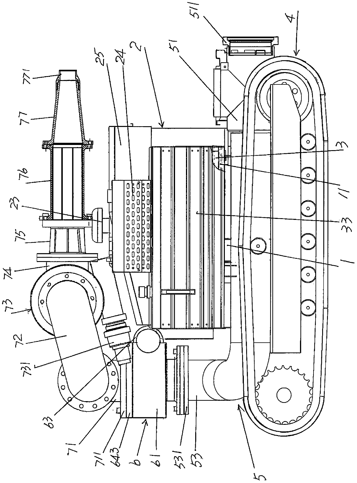 Emergency rescue water cannon device