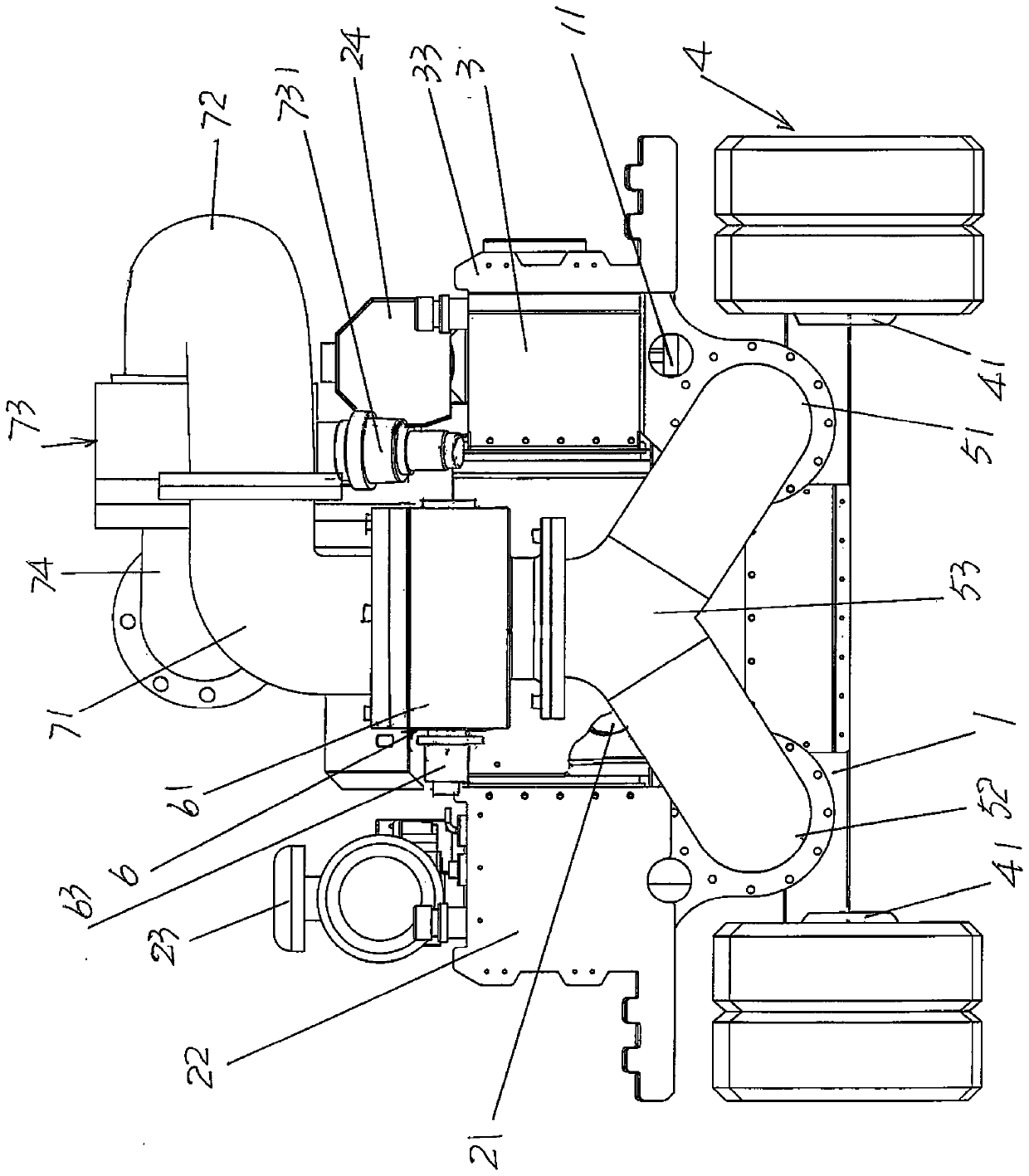 Emergency rescue water cannon device