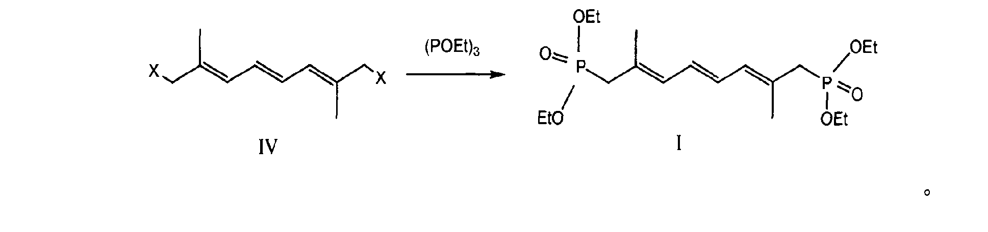 Preparation method of 2,7-dimethyl-2,4,6-octa-triene-1,8-diethylester biphosphonate