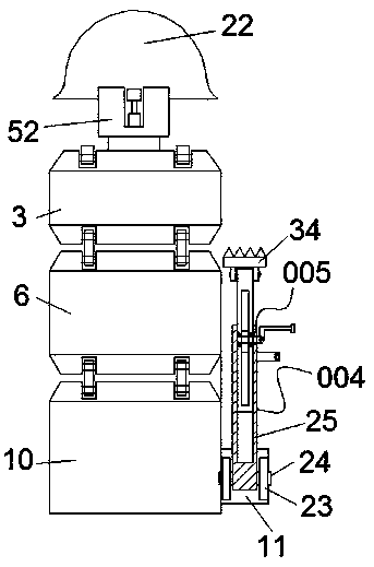 Auxiliary equipment for miner to work in well