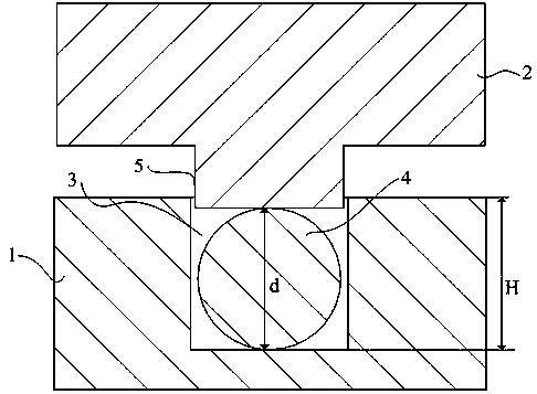 Sealing ring, sealing method of watchcase assembly and watchcase assembly