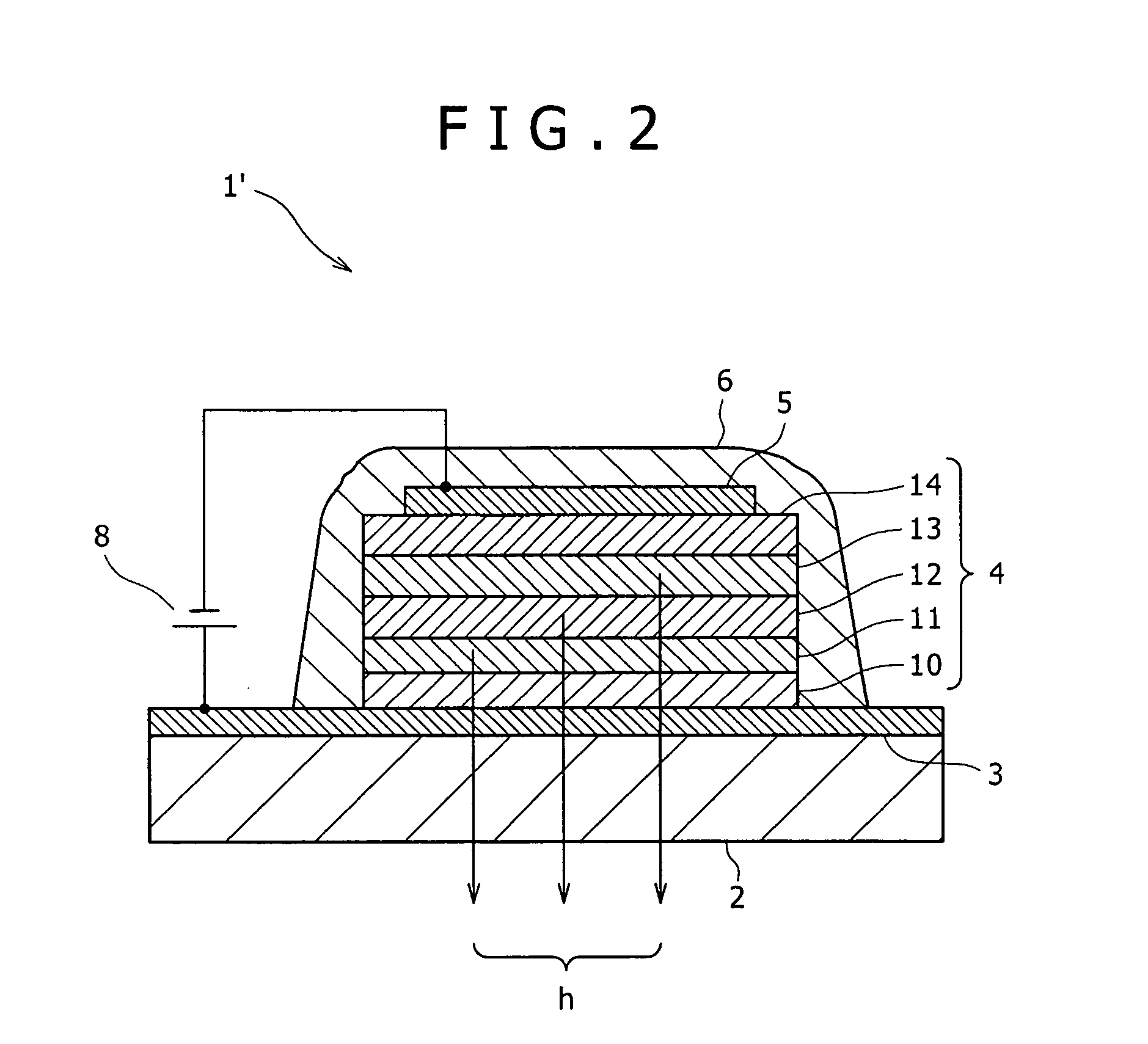 Organic el device and display