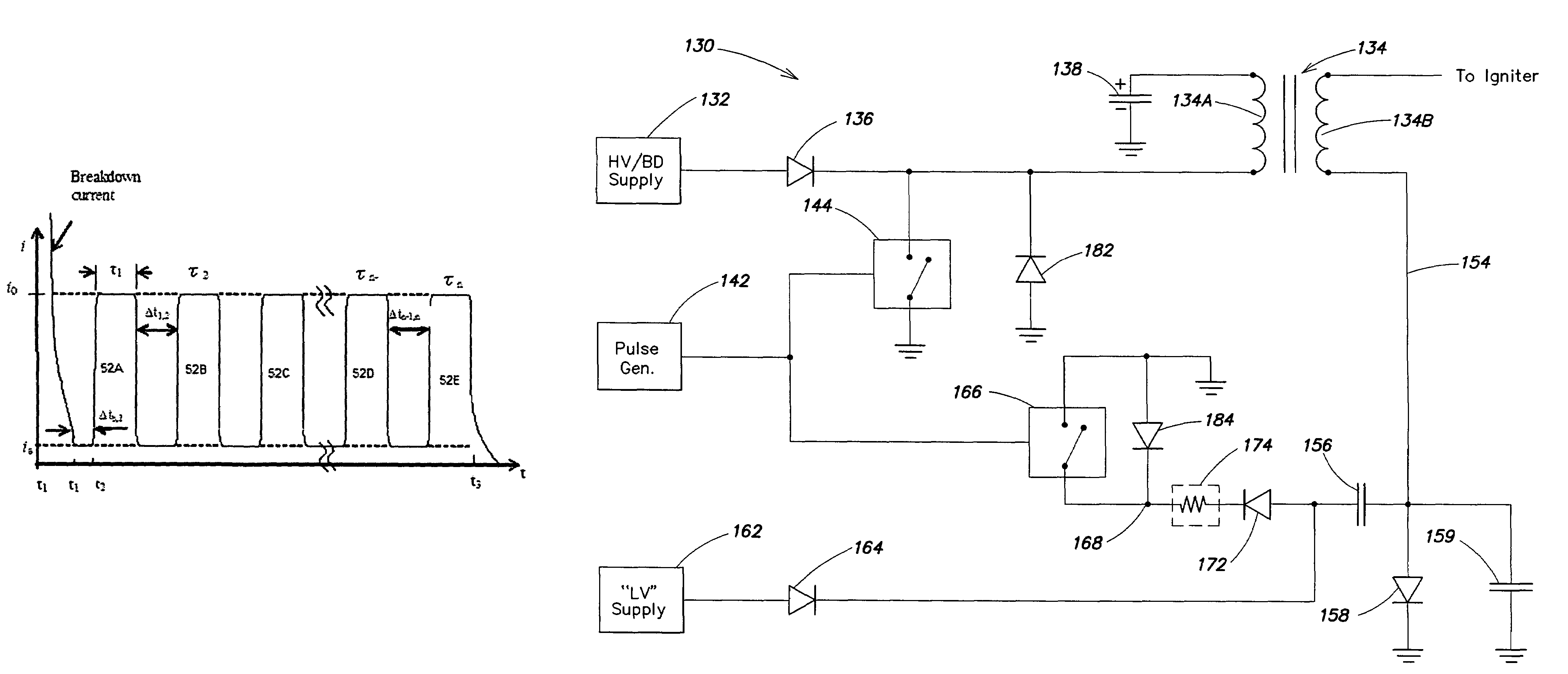 Method and apparatus for operating traveling spark igniter at high pressure