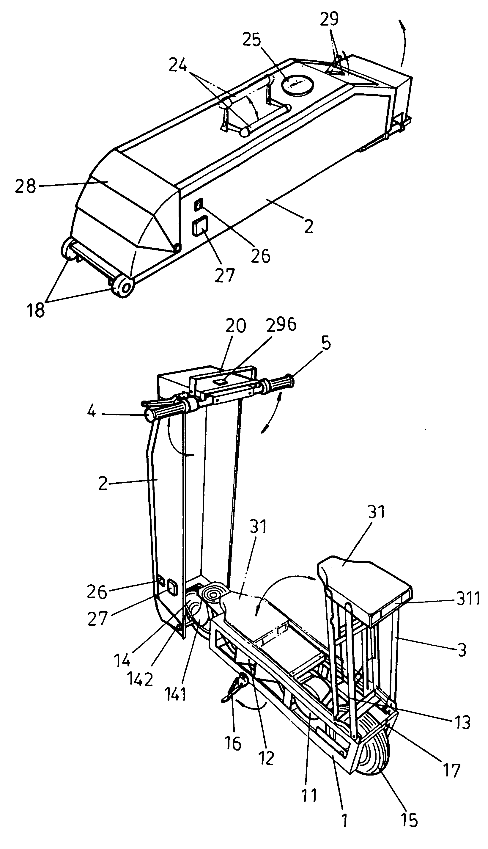 Folding and portable electric scooter