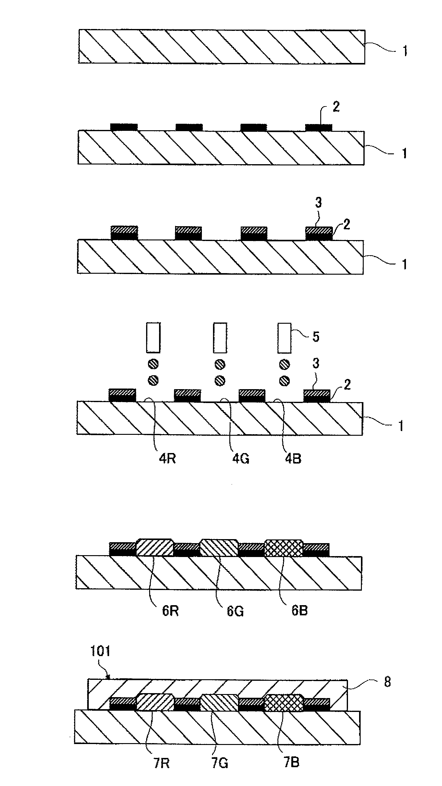 Inkjet ink composition for color filter, production method for color filter, and color filter