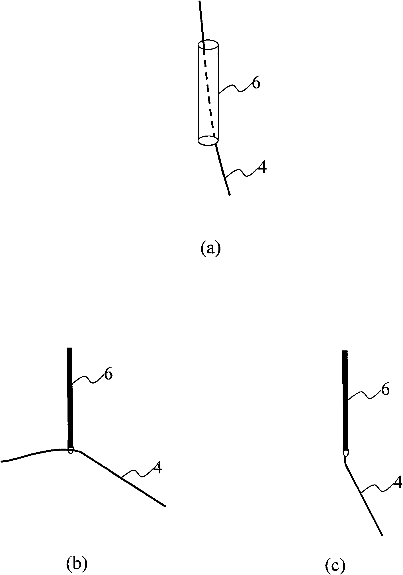 Lifeless hair transplant method