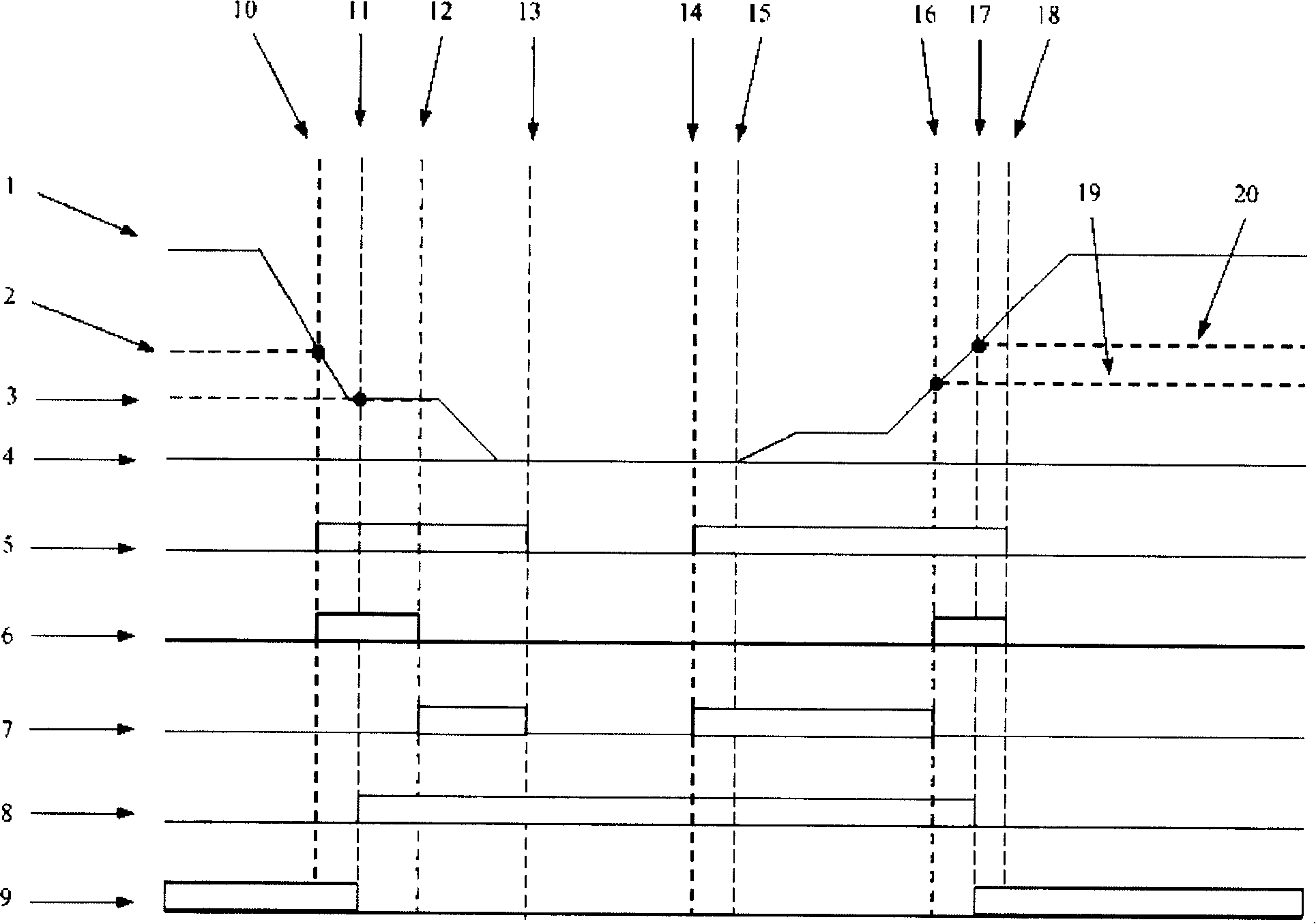 Continuous rolling mill entrance region tight rolls system and control method thereof