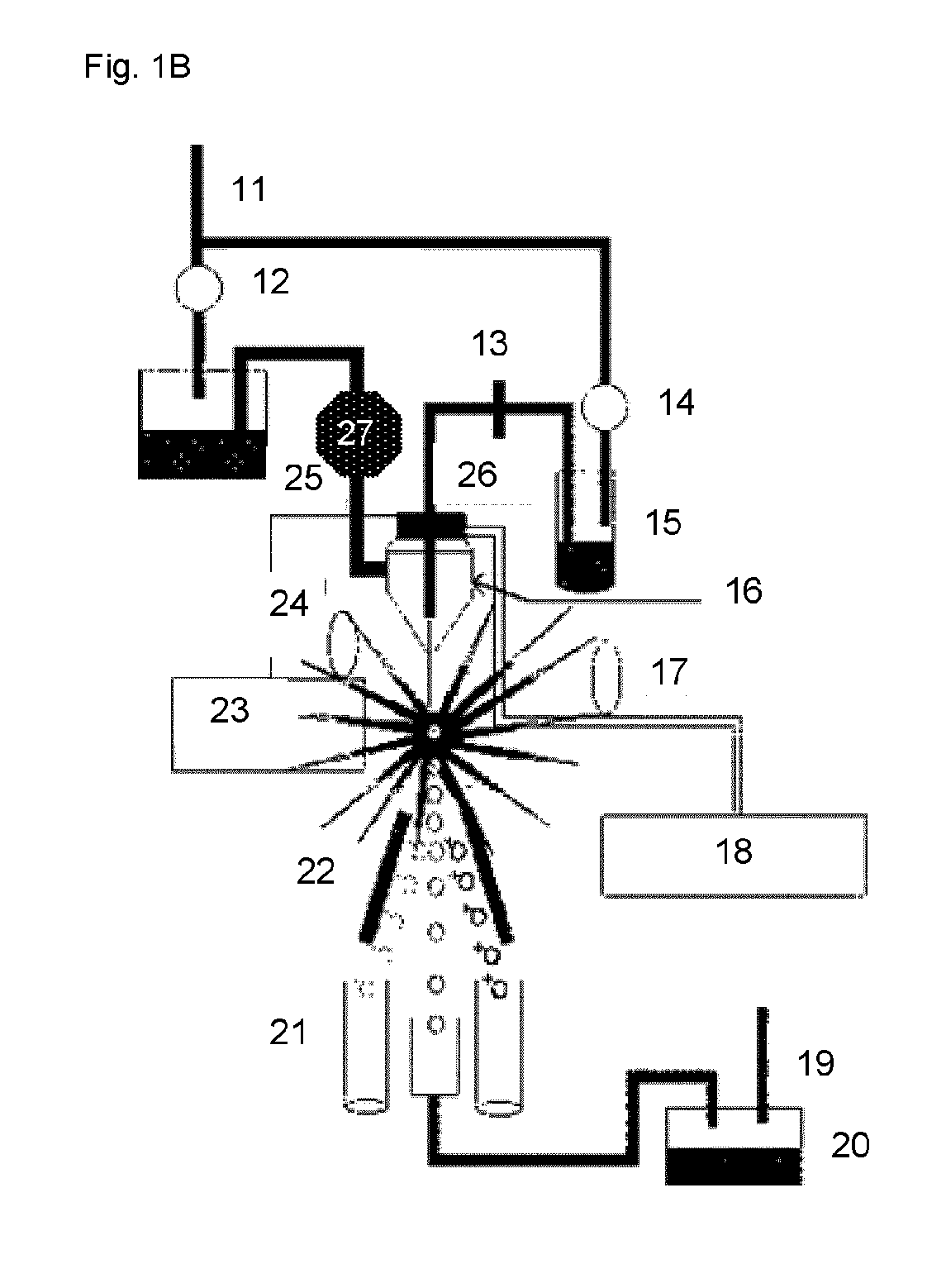 Flow cytometer disinfection module