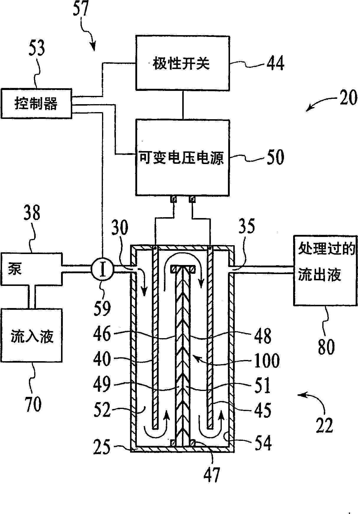 Selectable ion concentrations with electrolytic ion exchange