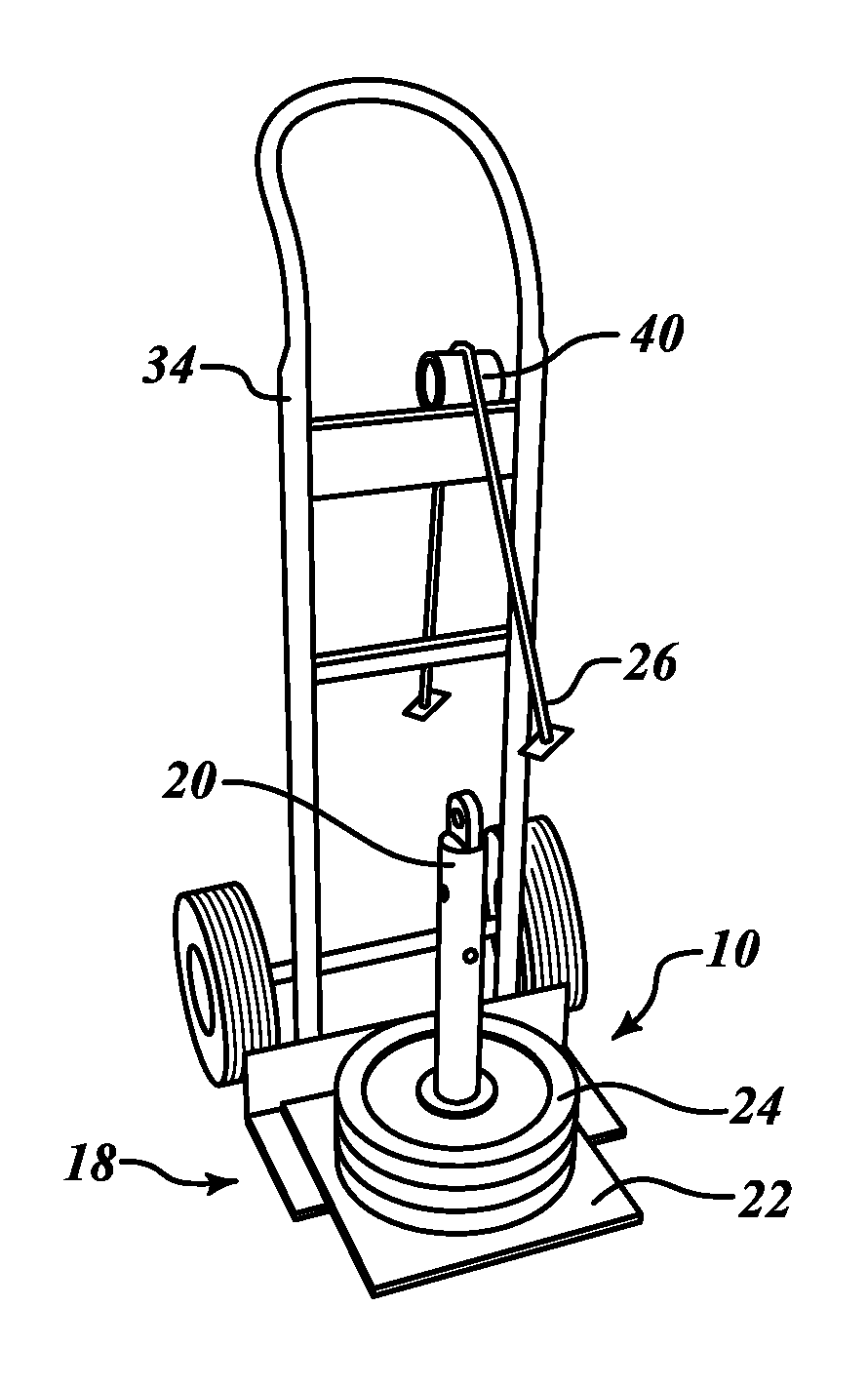 Single person portable belay anchor system and method