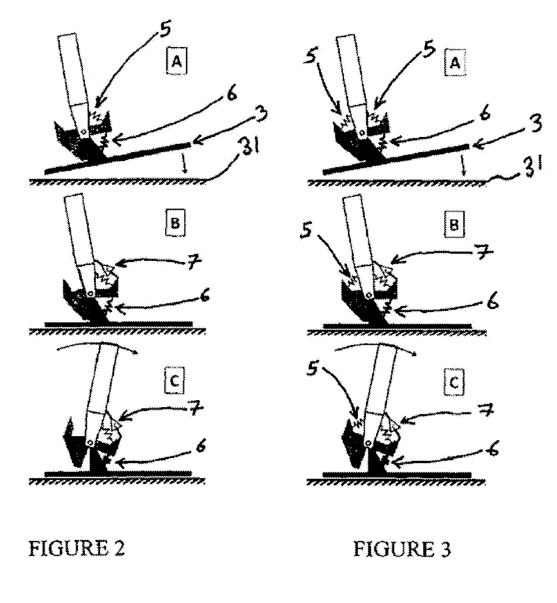 Further improvements to ankle-foot prosthesis and orthosis capable of automatic adaptation to sloped walking surfaces