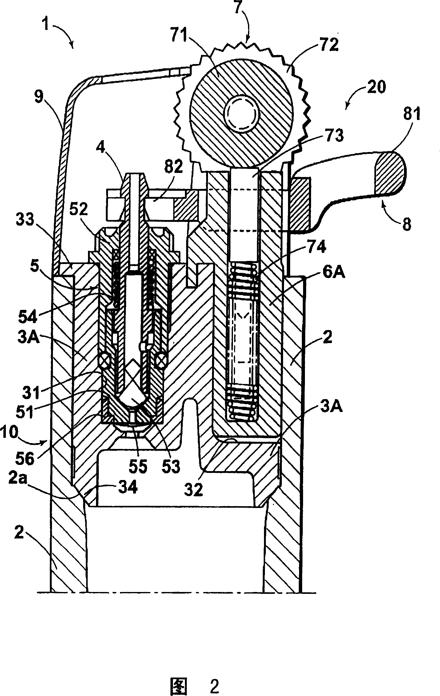 Assembling structure of igniter