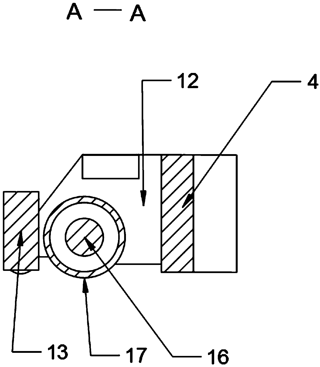 Side double-chain scraper blade for mining scraper conveyer