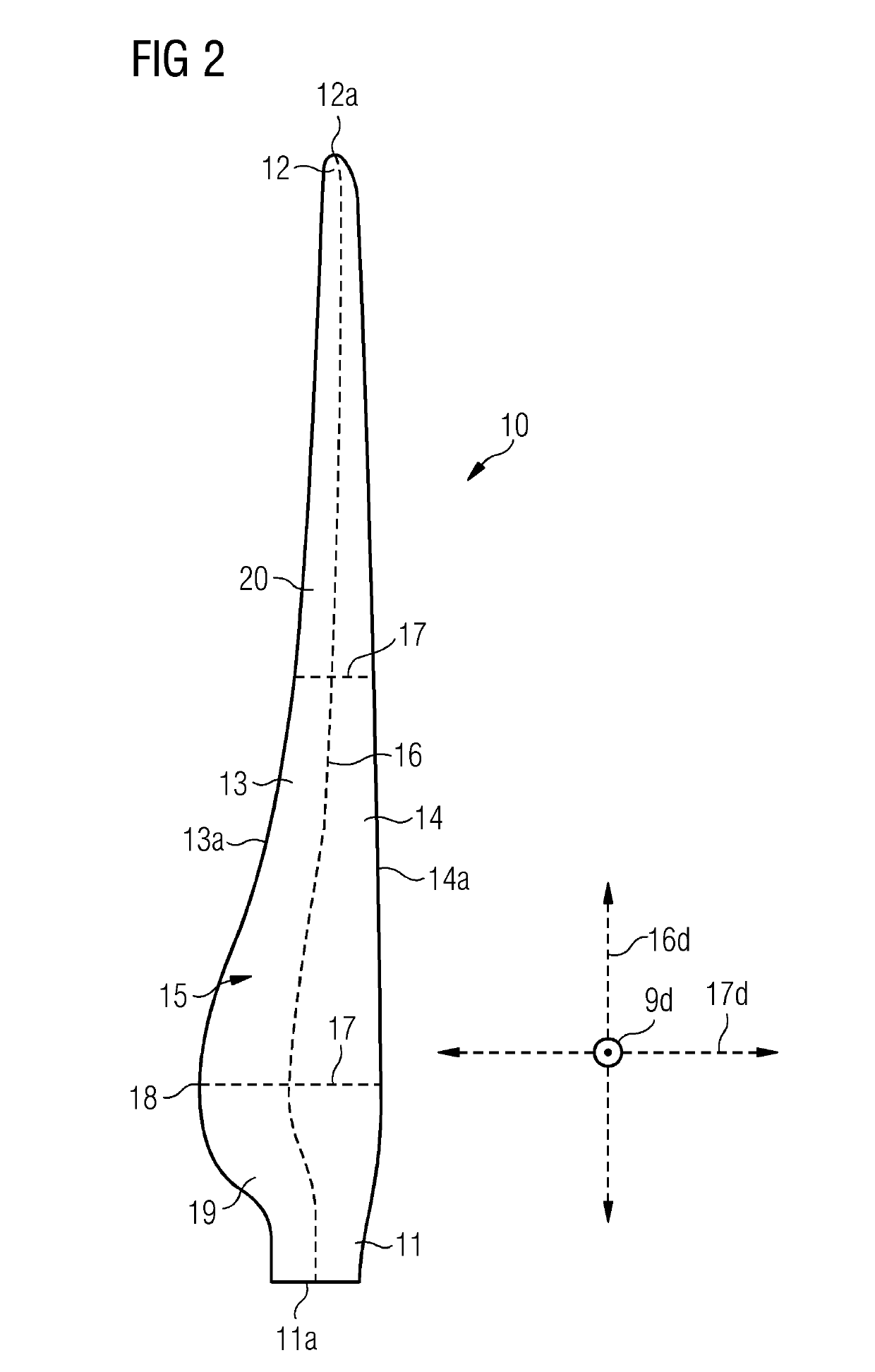 Pultruded fibrous composite strips having non-planar profiles cross-section for wind turbine blade spar caps