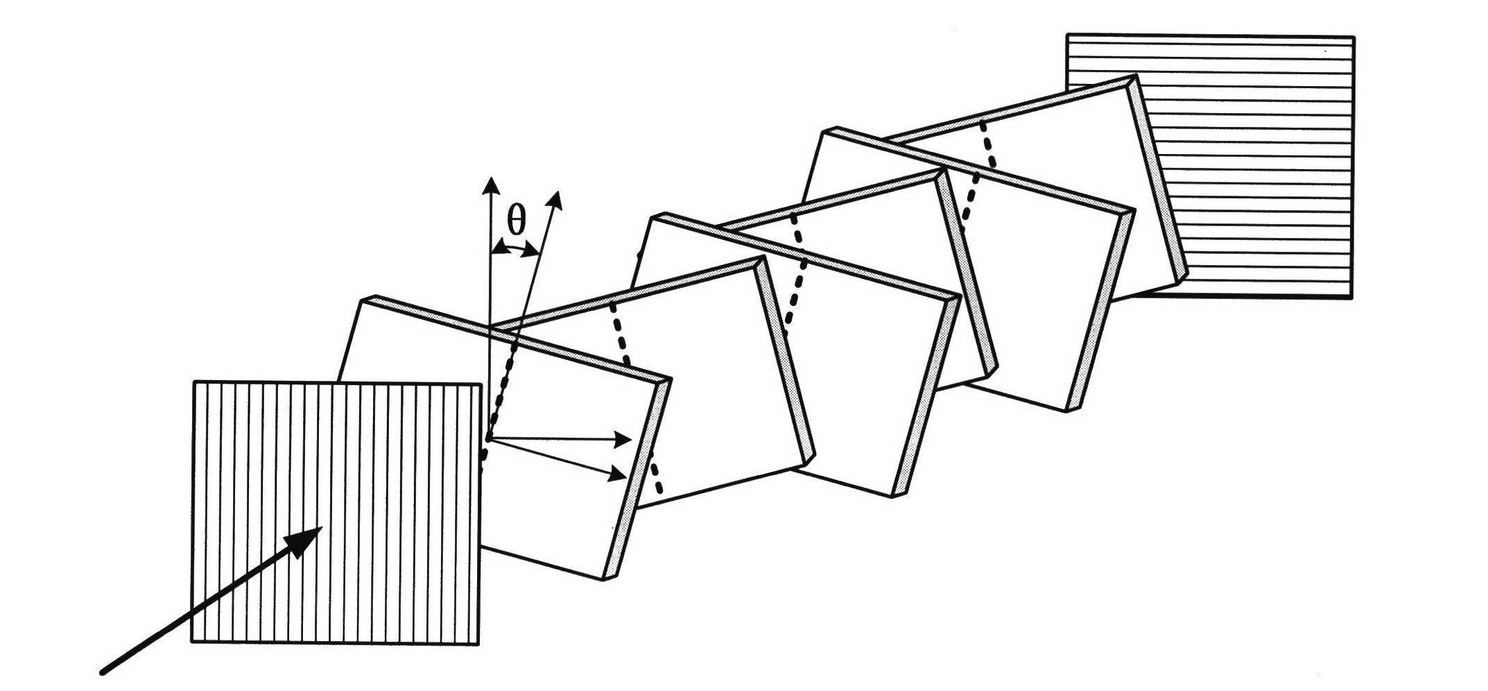 Method for realizing high repetition frequency electro-optic Q-switching of solid laser based on periodic polar crystal