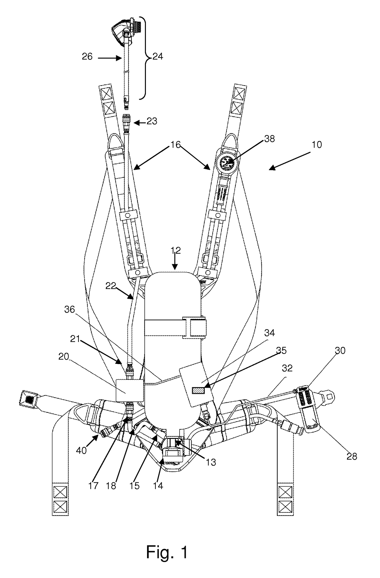 Breathing apparatus and method of use