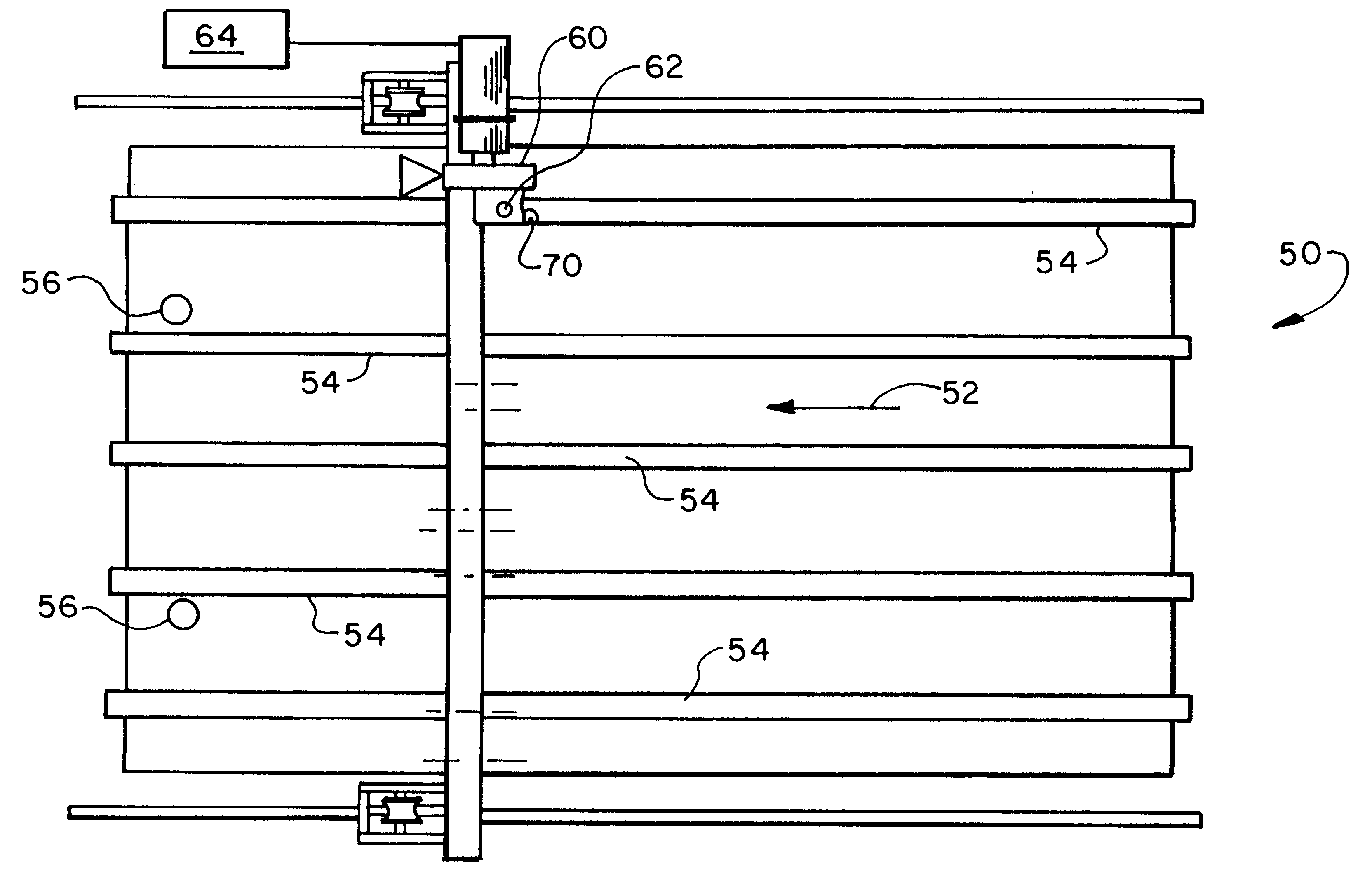 Glass workpiece locating system