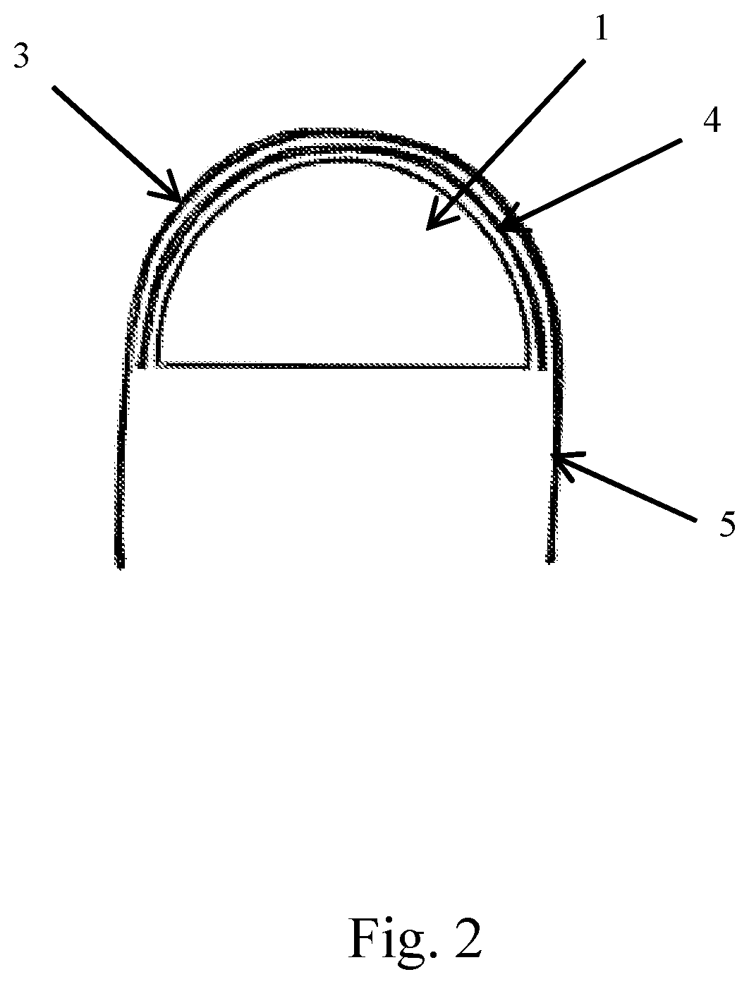 Tyre cavity noise absorber