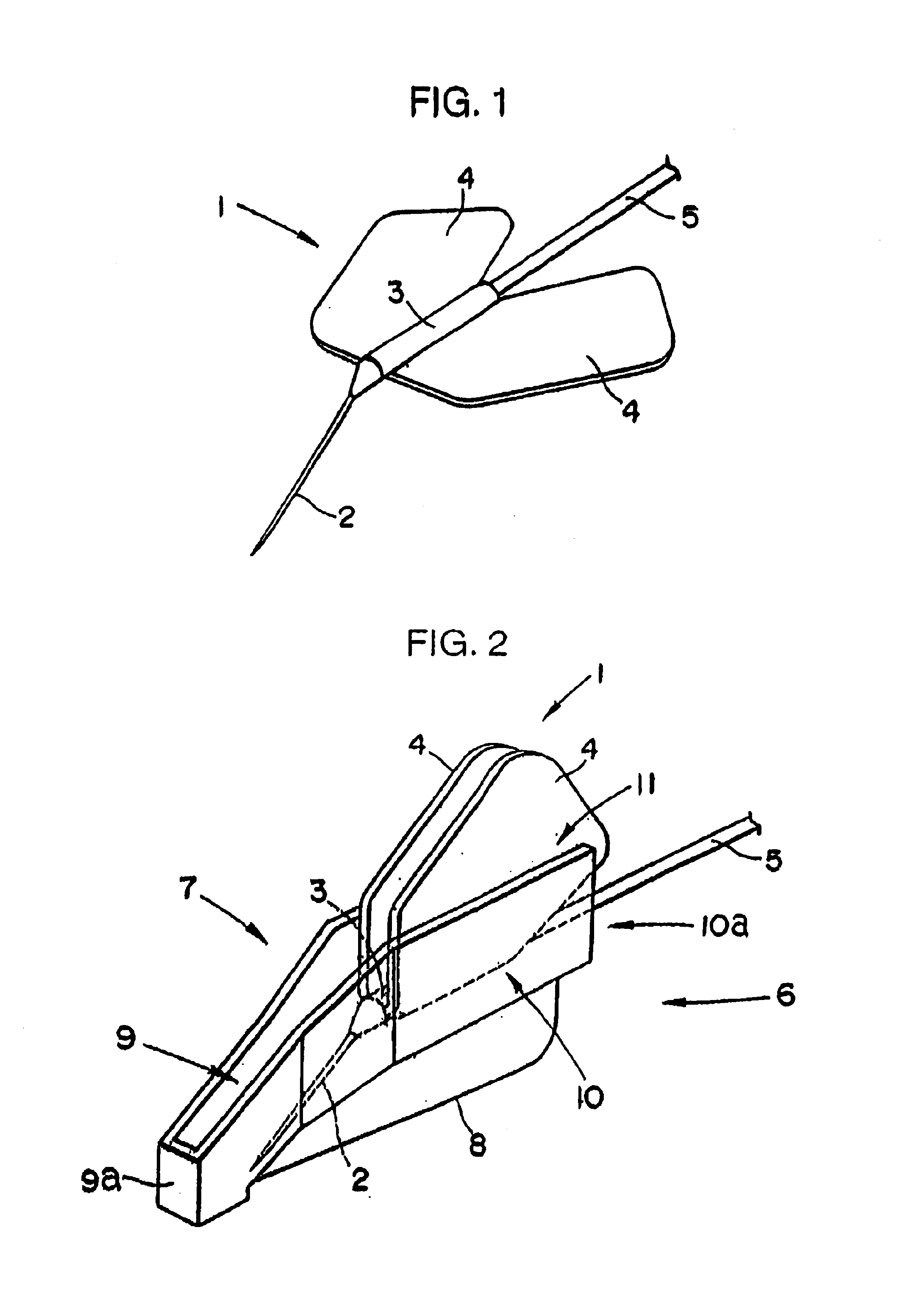 Wing-like needle protector