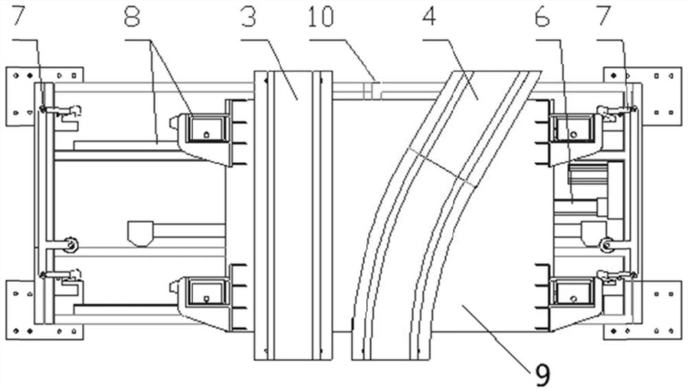 Running system used for multi-car elevator