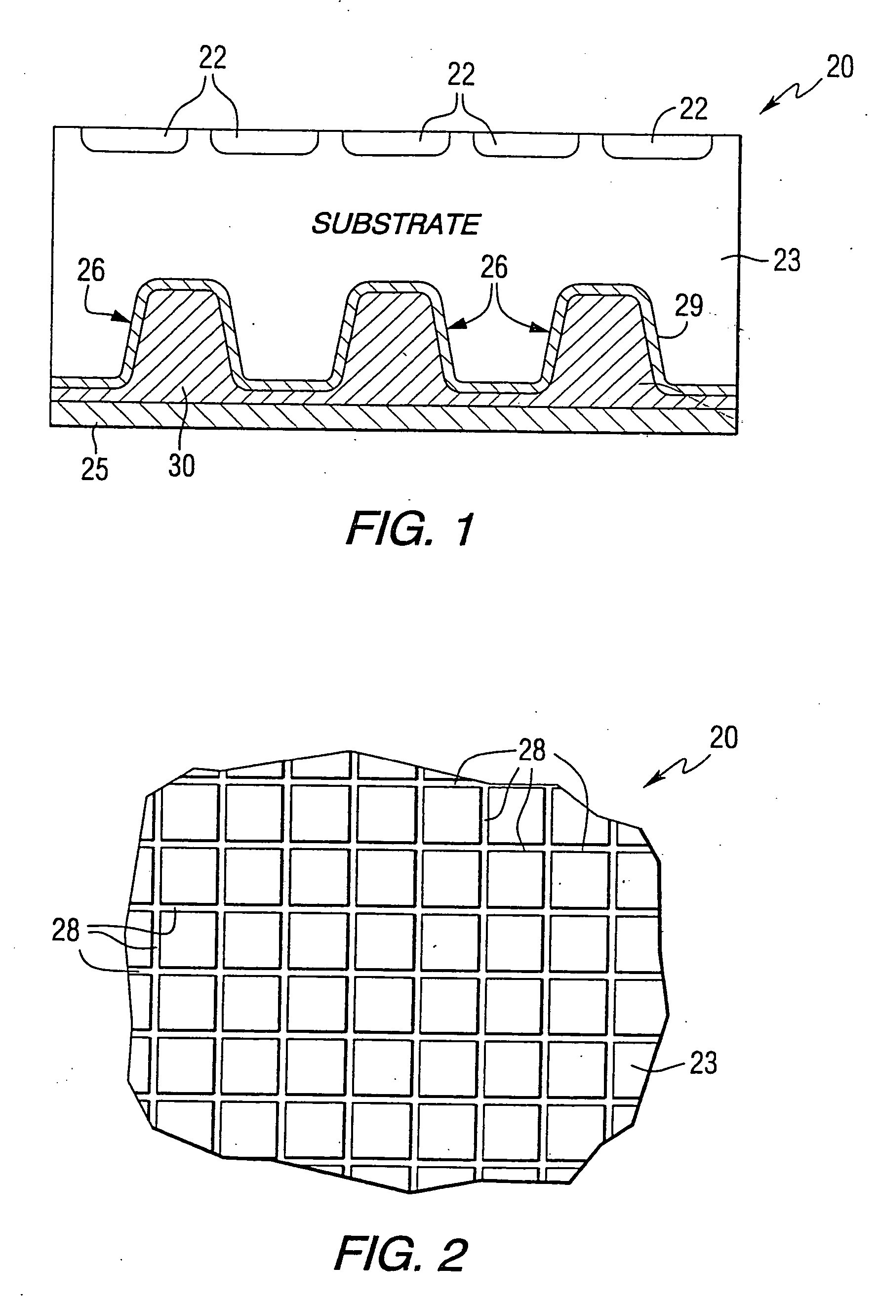 Semiconductor device having reduced effective substrate resistivity and associated methods