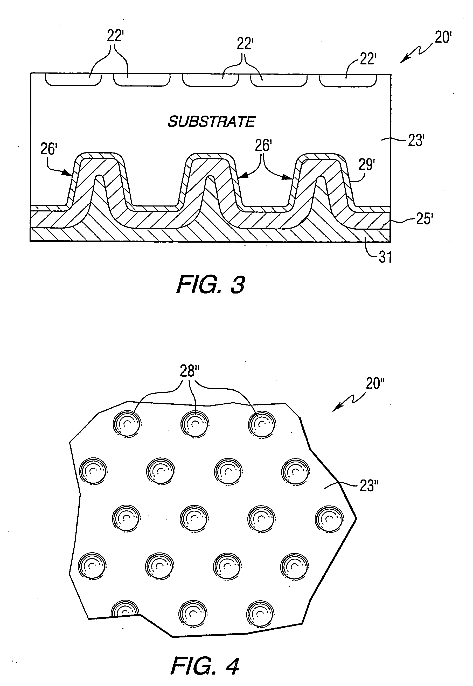 Semiconductor device having reduced effective substrate resistivity and associated methods