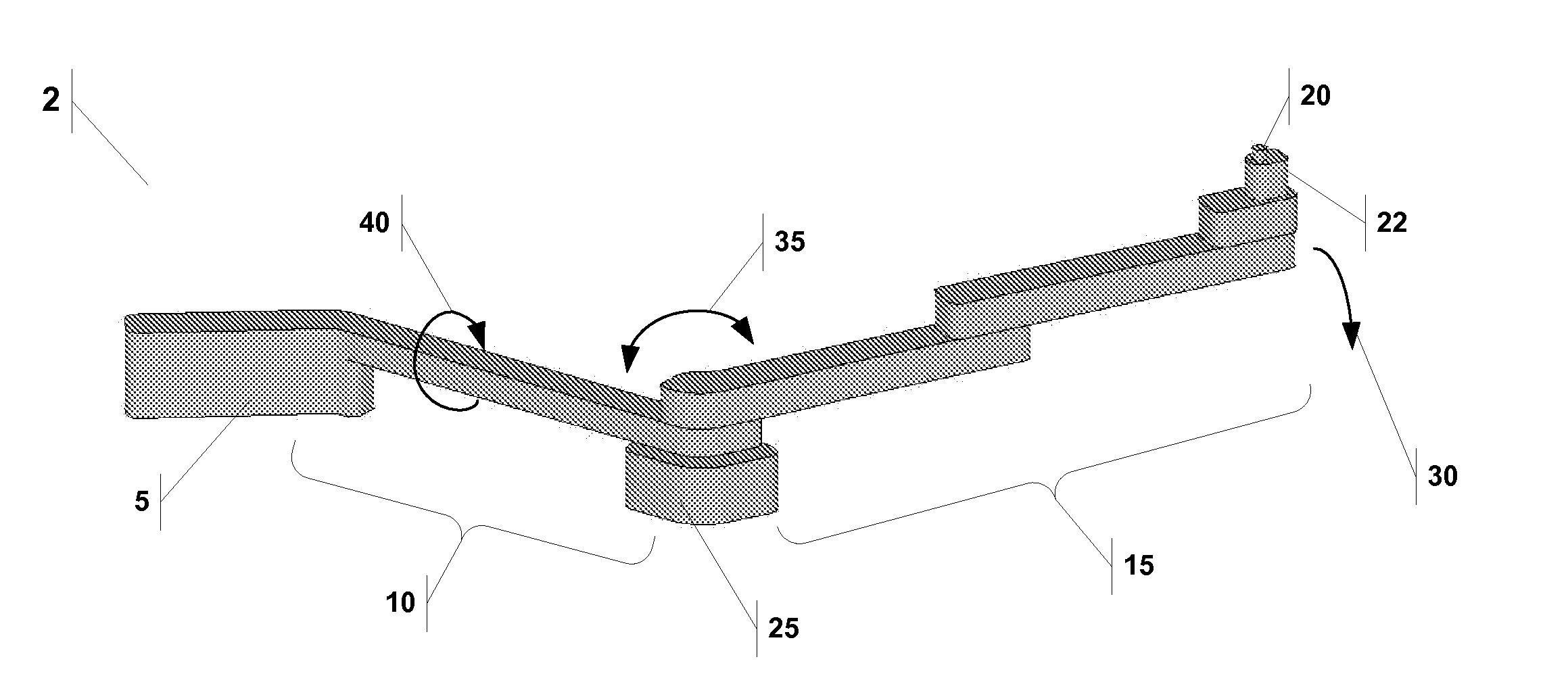 Probe for testing semiconductor devices