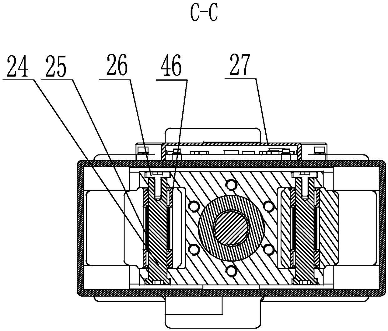 A non-cooperative target satellite-rocket docking ring capturing mechanism and a capture method thereof