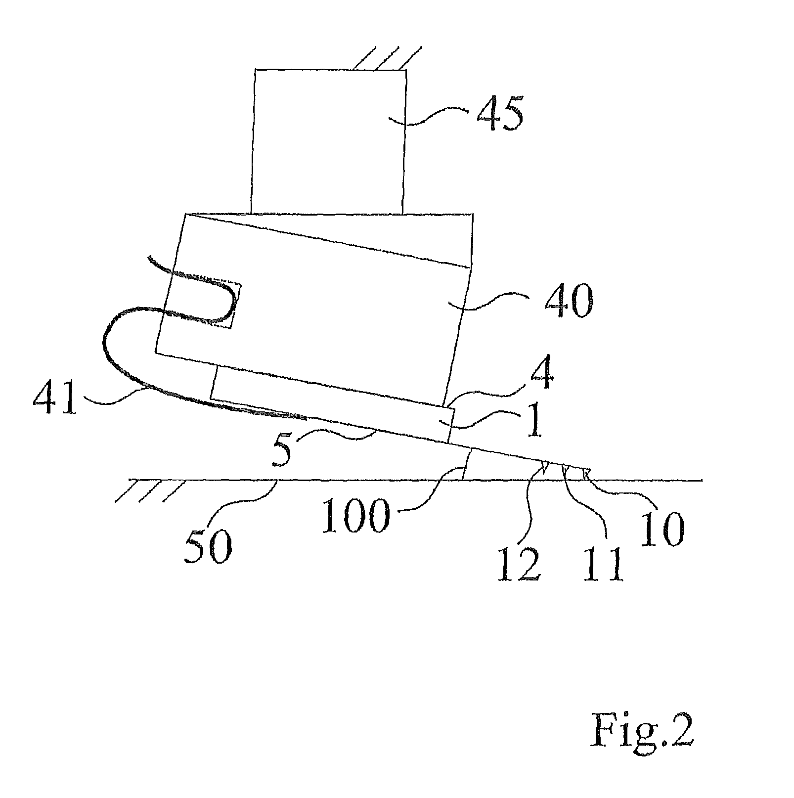 Method for examining a test sample using a scanning probe microscope, measurement system and a measuring probe system