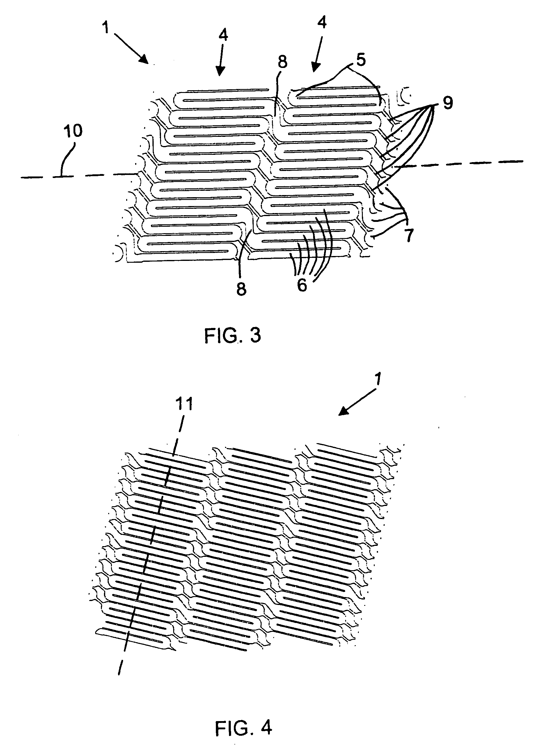 Stent and method for manufacturing the stent