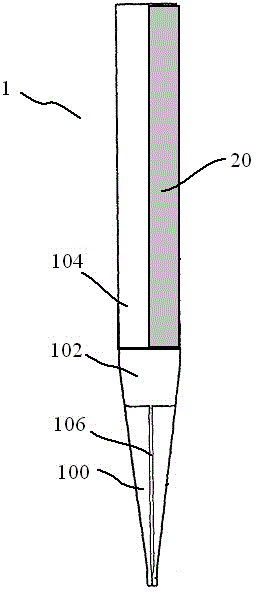 Welding flux welding head