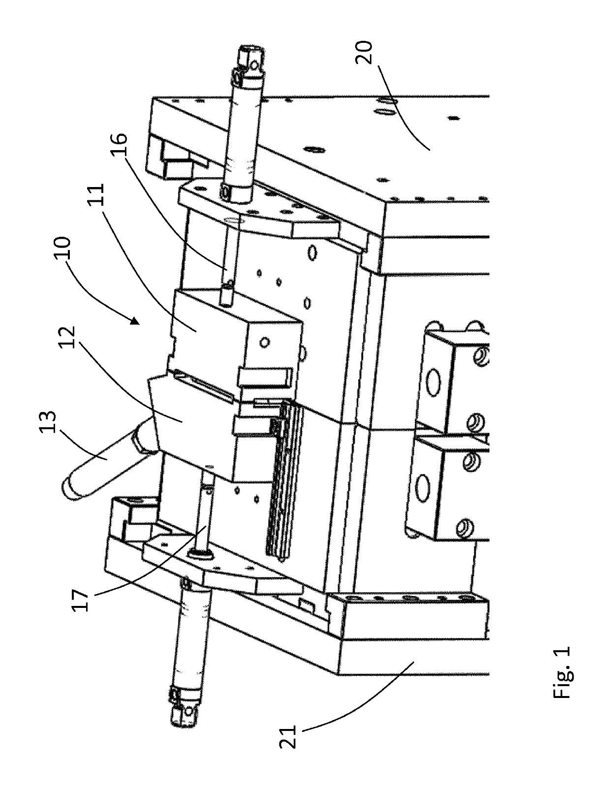 Method and equipment for production of a pinch line free liner