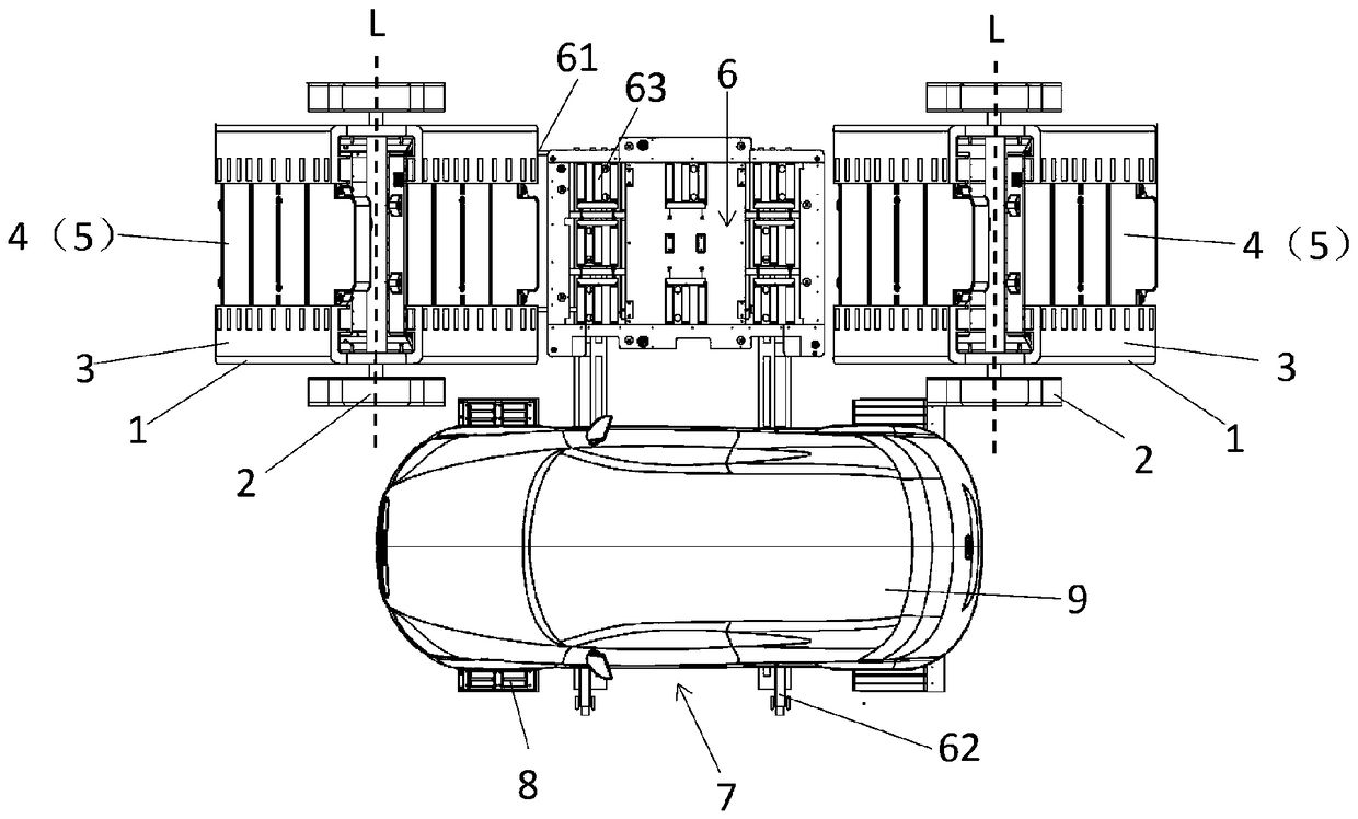 Vehicle battery exchange system