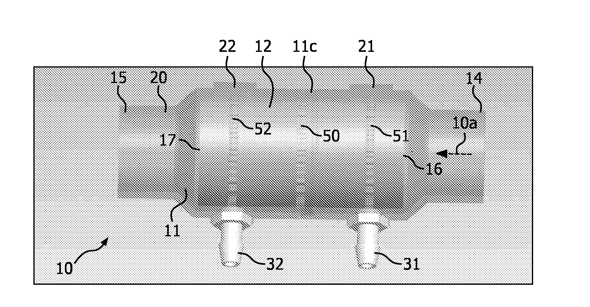 Differential pressure flow sensor